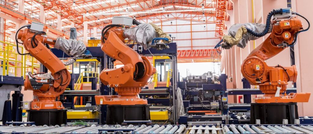 robots industriales