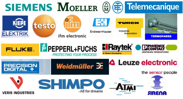 Principales marcas de equipo de control eléctrico